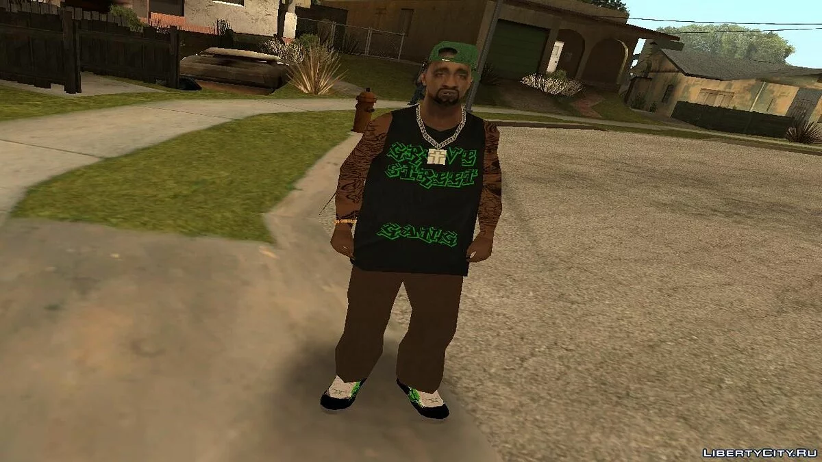 Пак скинов Grove Street / GTA San Andreas