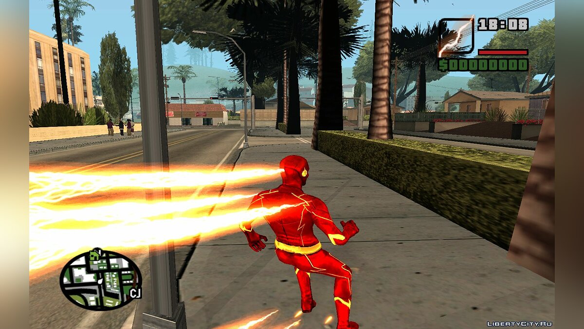 Скачать The Flash TV Pack для GTA San Andreas