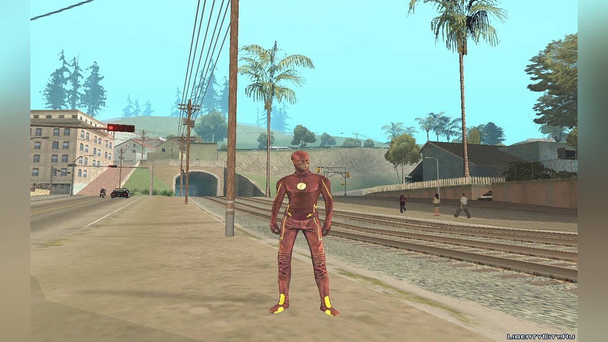 Скачать The Flash TV Pack для GTA San Andreas