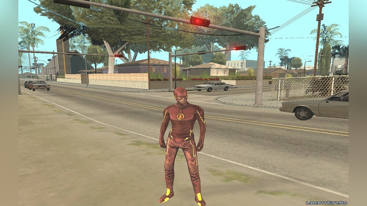 Скачать The Flash TV Pack для GTA San Andreas