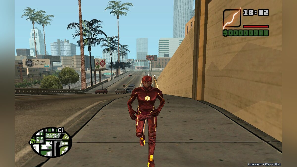 Скачать The Flash TV Pack для GTA San Andreas