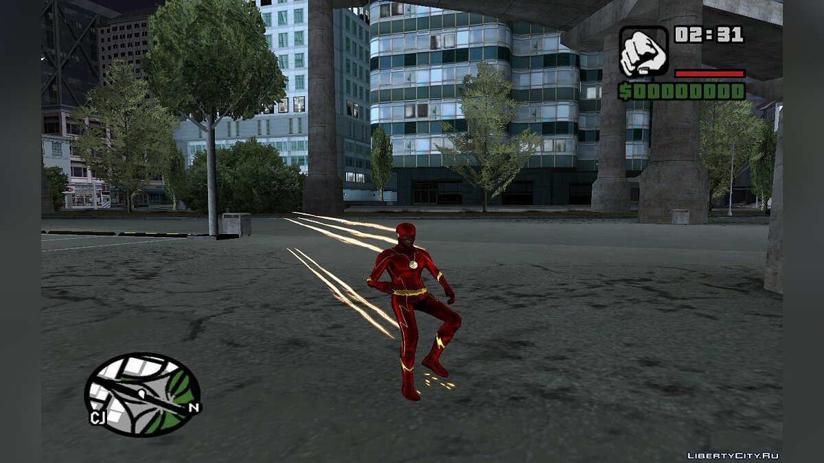 Скачать The Flash TV Pack для GTA San Andreas