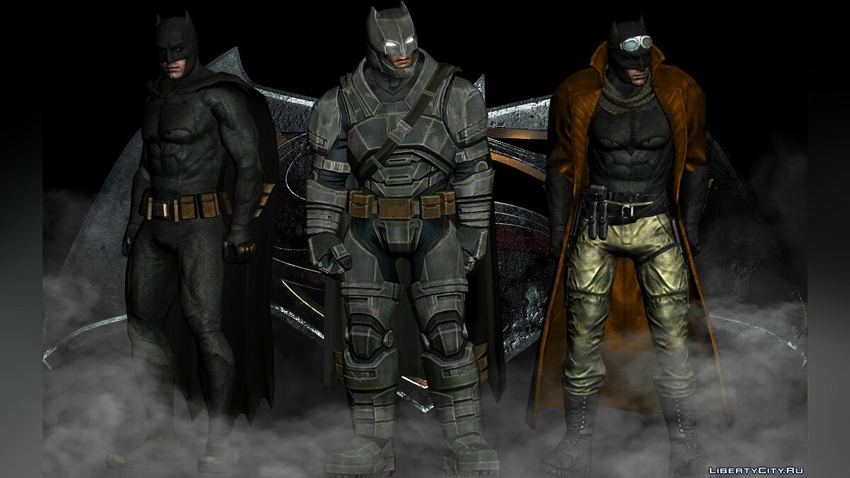 Скачать Batman: BvS pack для GTA San Andreas