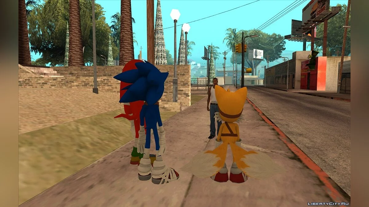 Sonic Boom Skins / GTA San Andreas