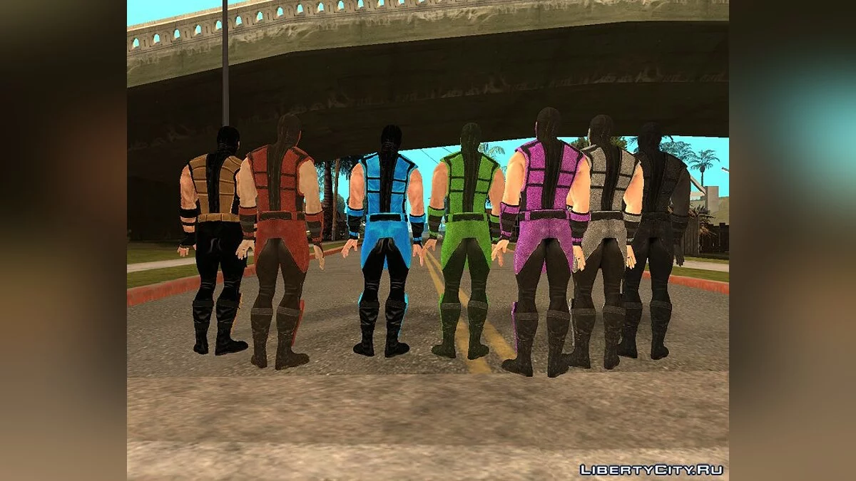 Mortal Kombat X Сlassic Pack / GTA San Andreas