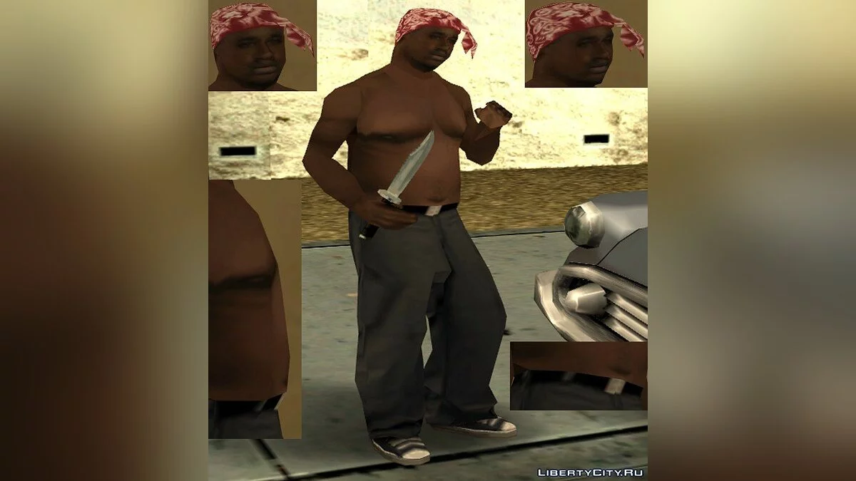 Pack of skins / GTA San Andreas