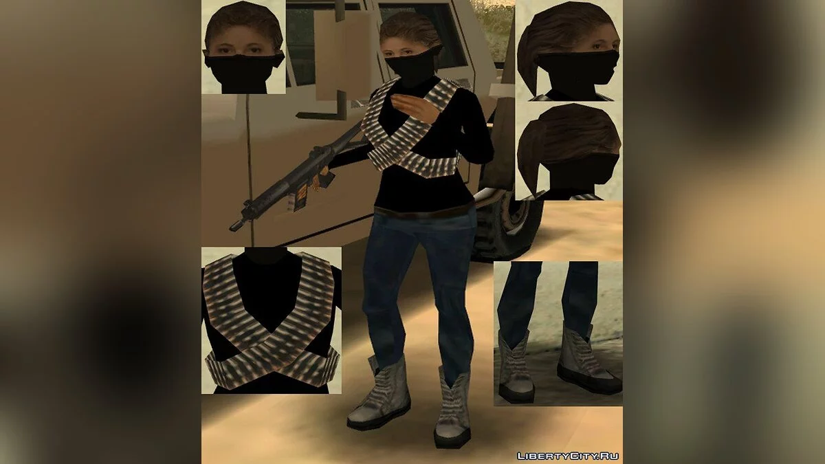 Pack of skins / GTA San Andreas