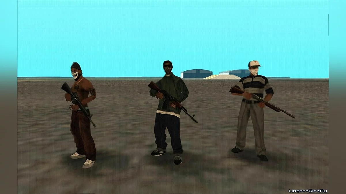 Bandits Skin Pack / GTA San Andreas