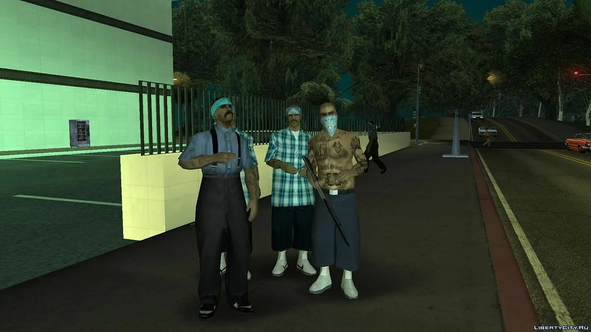 Beta Gang Pack v1.01 / GTA San Andreas
