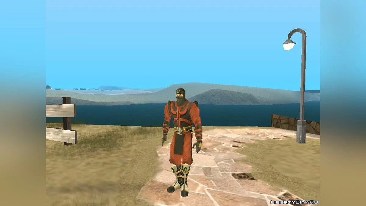 Mortal Kombat: Пак скинов из старых игр / GTA San Andreas