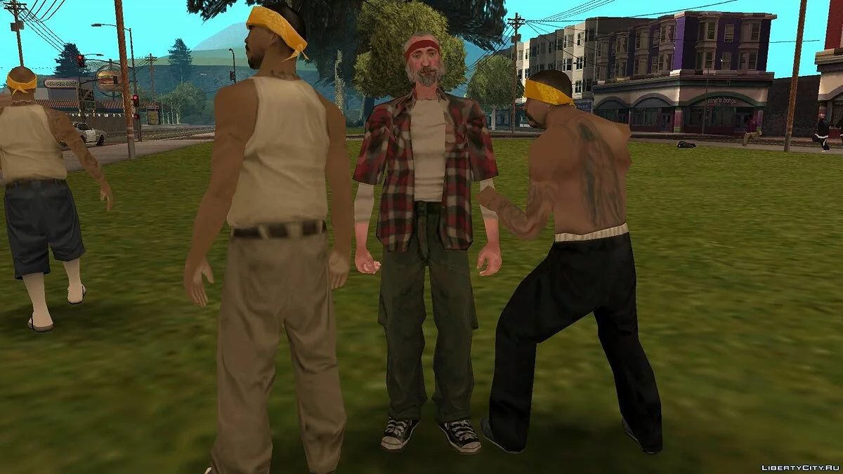 Skins Mobile Beta 1 / GTA San Andreas