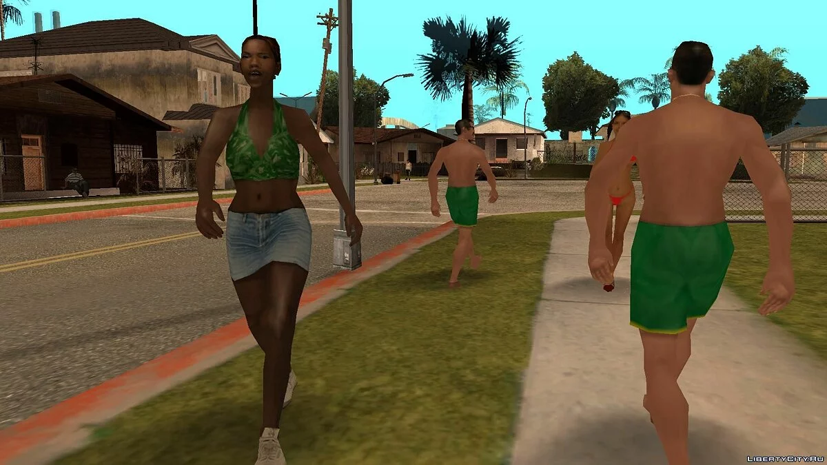Skins Mobile Beta 1 / GTA San Andreas