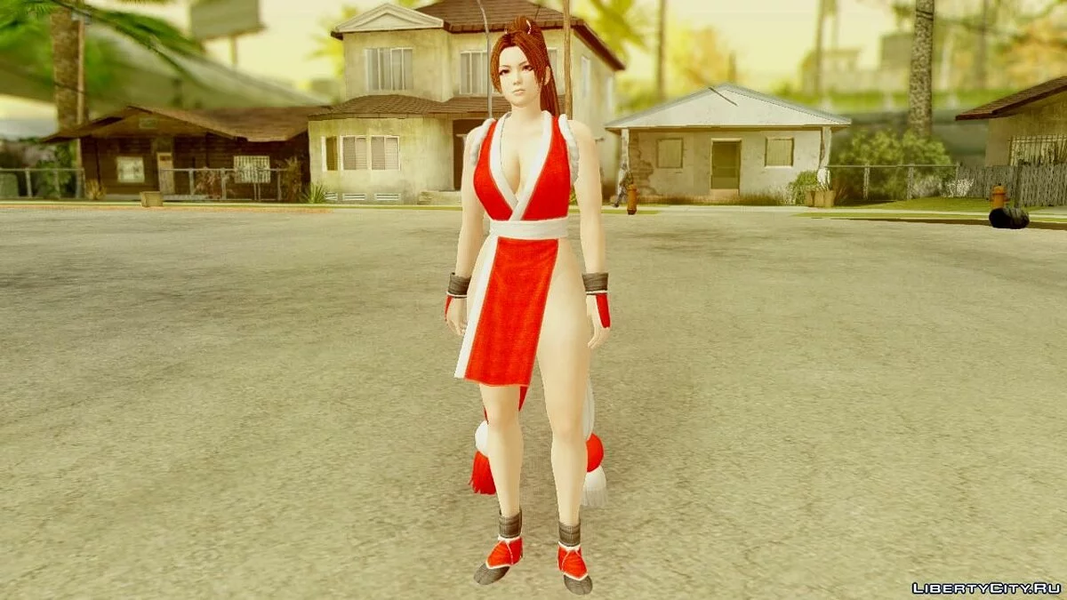 Dead Or Alive 5 LR DLC Mai Shiranui Pack / GTA San Andreas