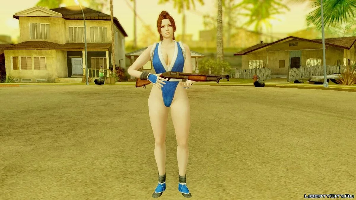 Dead Or Alive 5 LR DLC Mai Shiranui Pack / GTA San Andreas