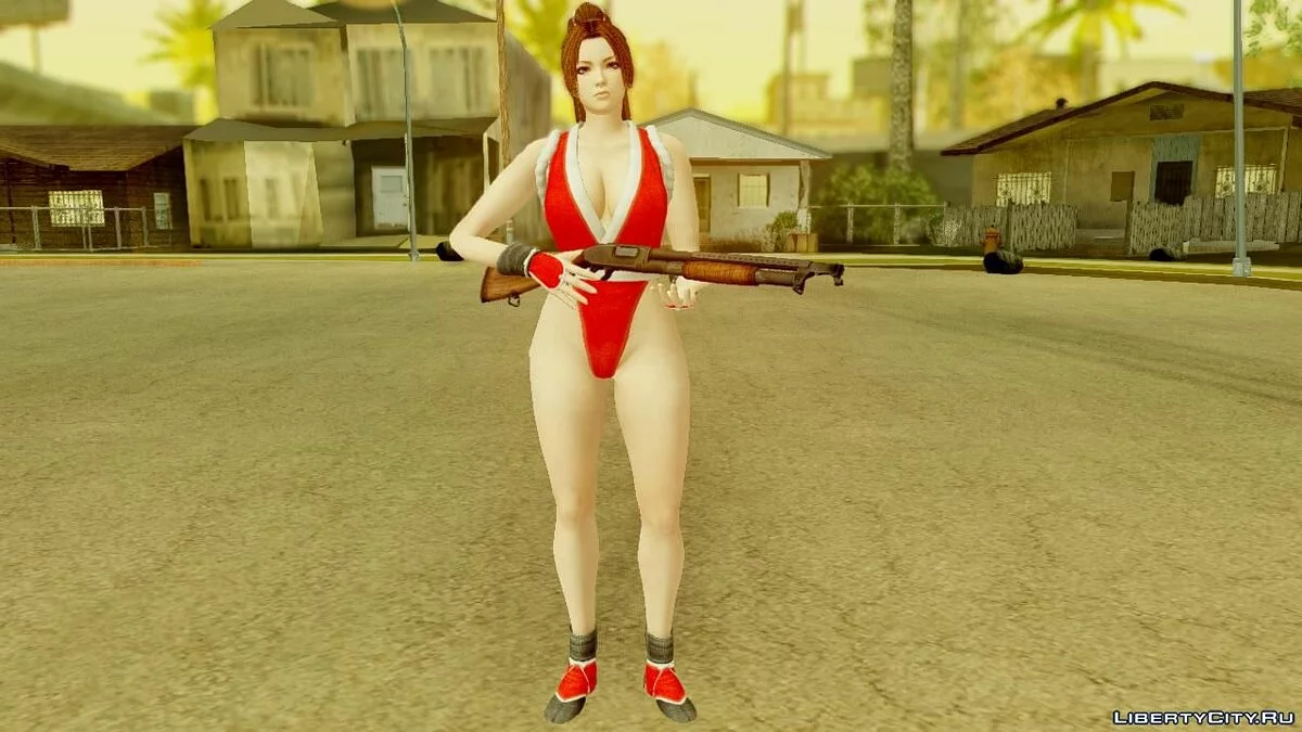 Dead Or Alive 5 LR DLC Mai Shiranui Pack / GTA San Andreas