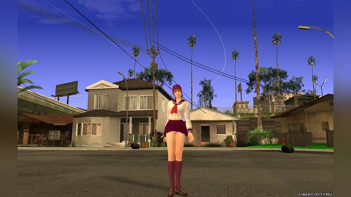 Hot Kasumi School Pack / GTA San Andreas