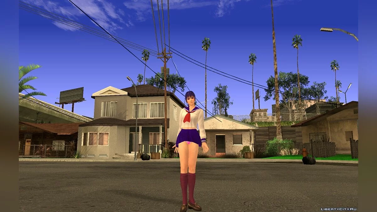 Hot Kasumi School Pack / GTA San Andreas