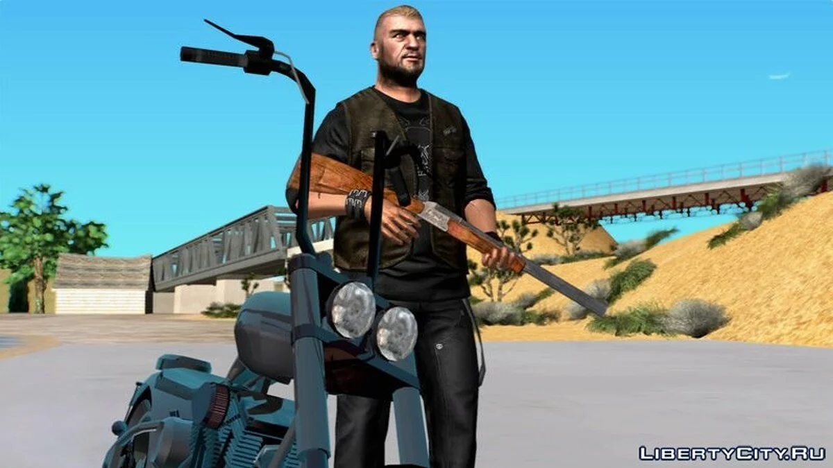 Байкеры из GTA 5 / GTA San Andreas