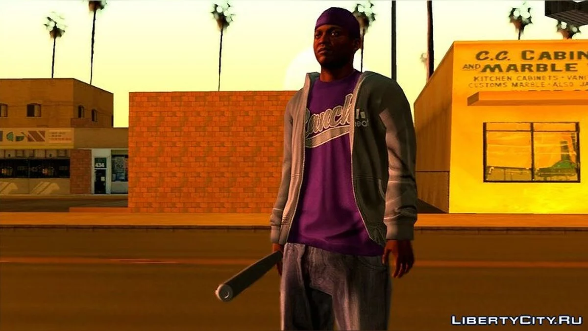Члены банды Баллас из GTA 5 / GTA San Andreas