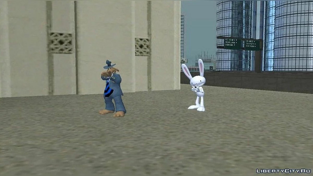 Sam & Max / GTA San Andreas
