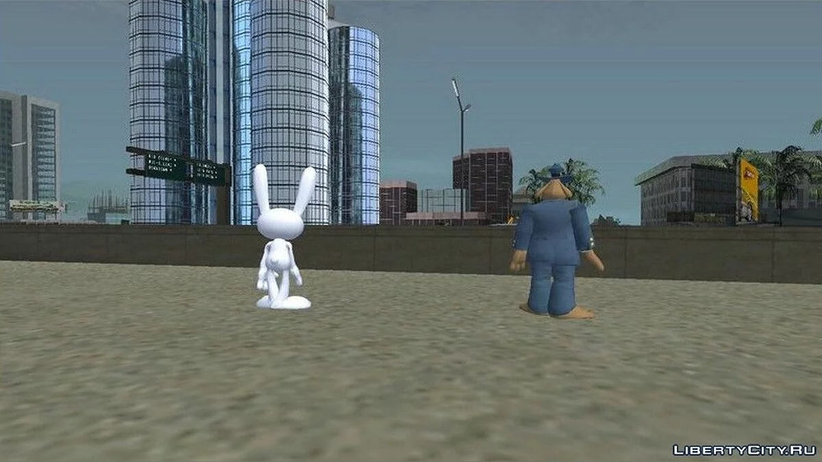Sam & Max / GTA San Andreas