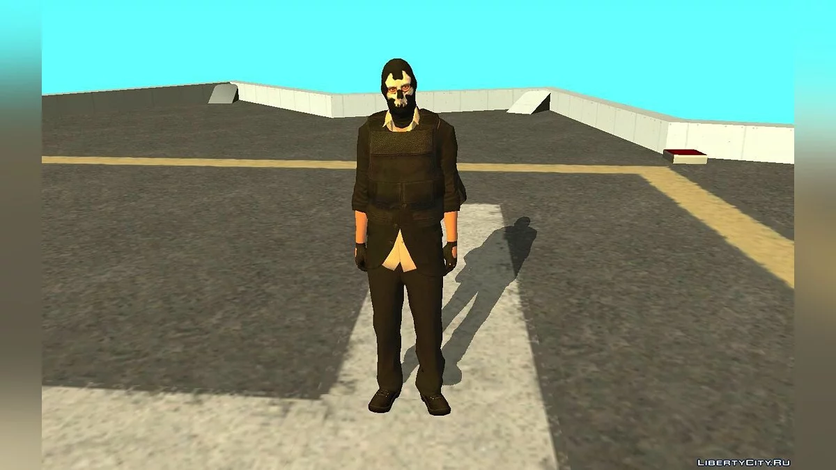 Skin Random #164 (Outfit Heist) - Костюмы грабителей банков / GTA San Andreas