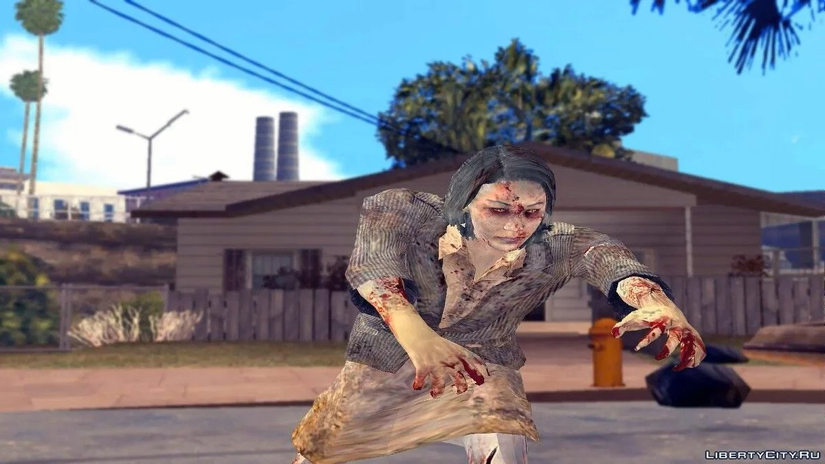 Сборник зомби из игры RE/L4D/Infestation: Survivor Stories / GTA San Andreas