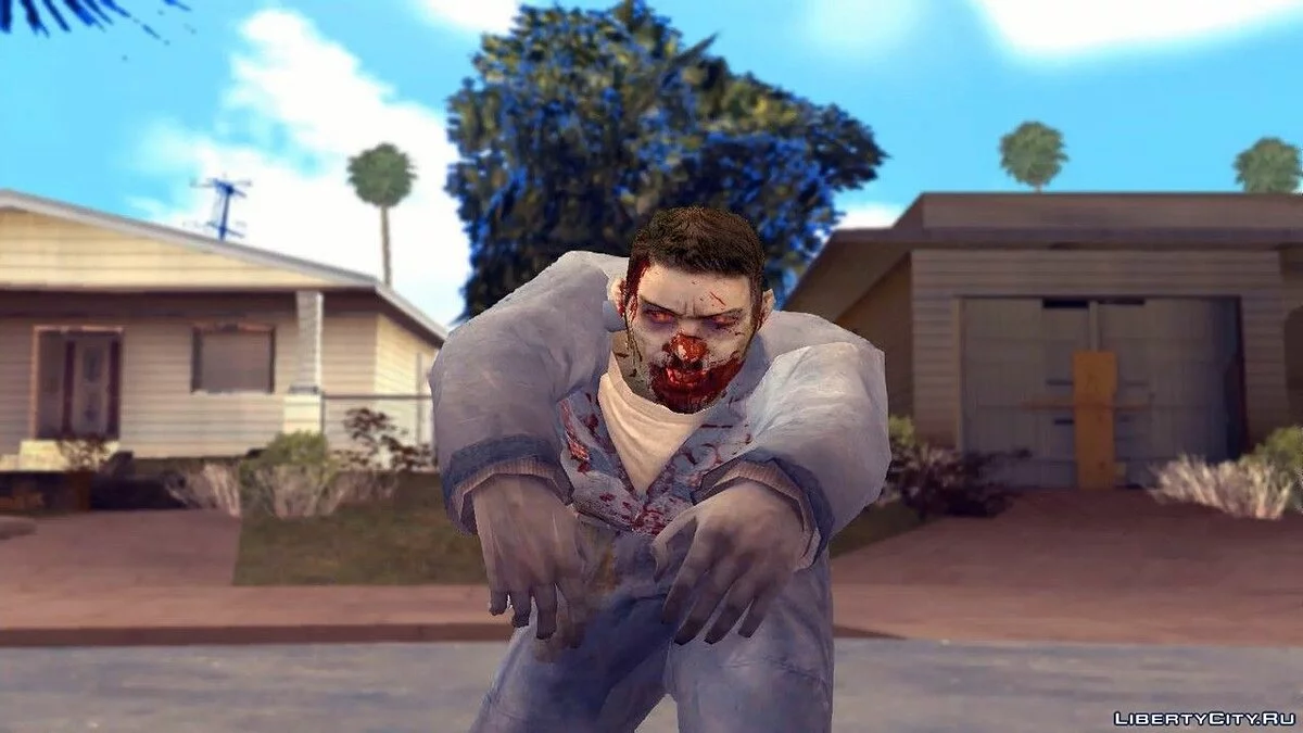 Сборник зомби из игры RE/L4D/Infestation: Survivor Stories / GTA San Andreas