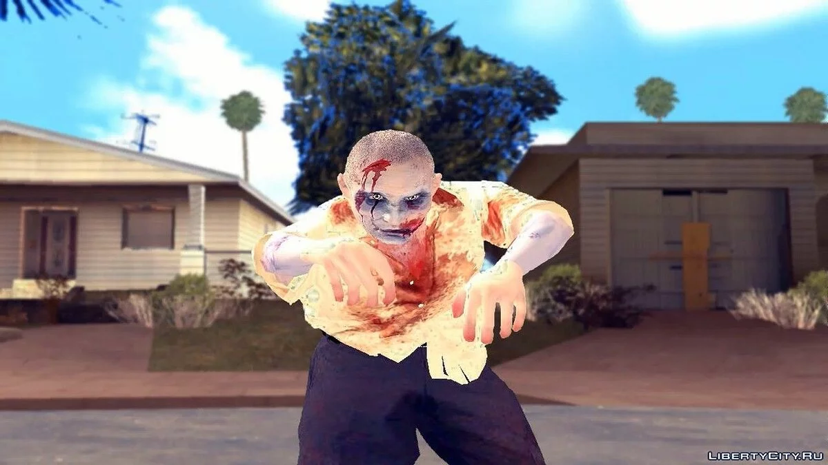 Сборник зомби из игры RE/L4D/Infestation: Survivor Stories / GTA San Andreas