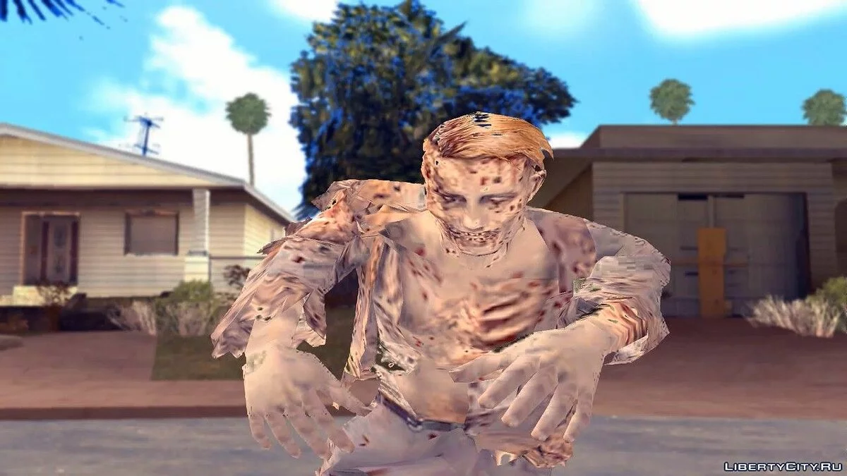 Сборник зомби из игры RE/L4D/Infestation: Survivor Stories / GTA San Andreas