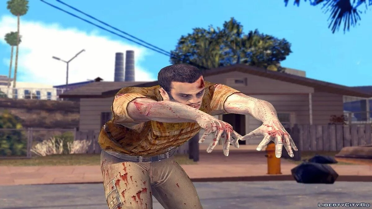 Сборник зомби из игры RE/L4D/Infestation: Survivor Stories / GTA San Andreas