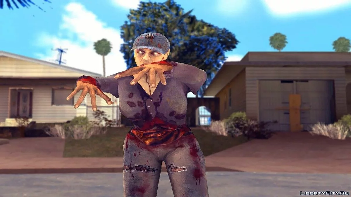 Сборник зомби из игры RE/L4D/Infestation: Survivor Stories / GTA San Andreas