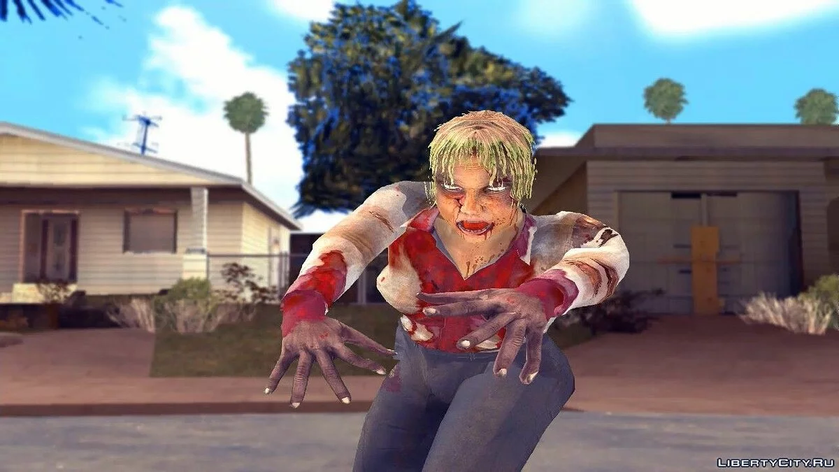 Сборник зомби из игры RE/L4D/Infestation: Survivor Stories / GTA San Andreas