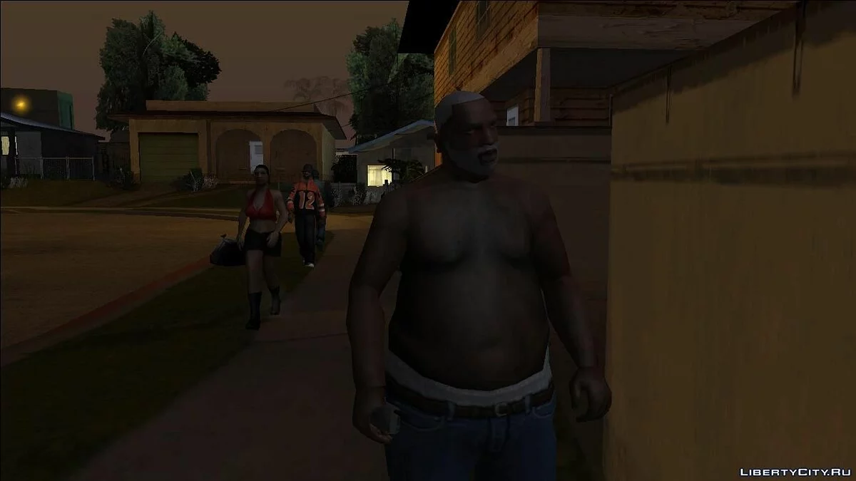 Дедуля Карл - Old CJ / GTA San Andreas