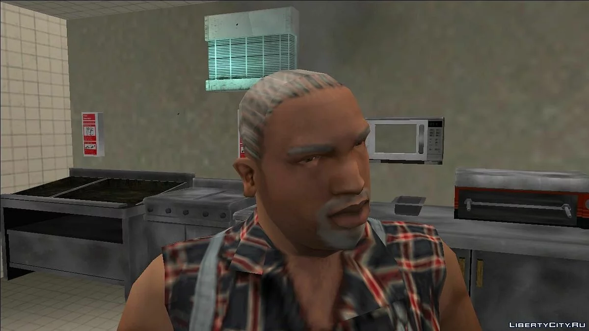 Дедуля Карл - Old CJ / GTA San Andreas
