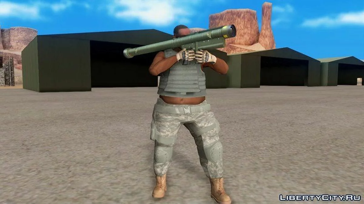 Новая военная экипировка / GTA San Andreas