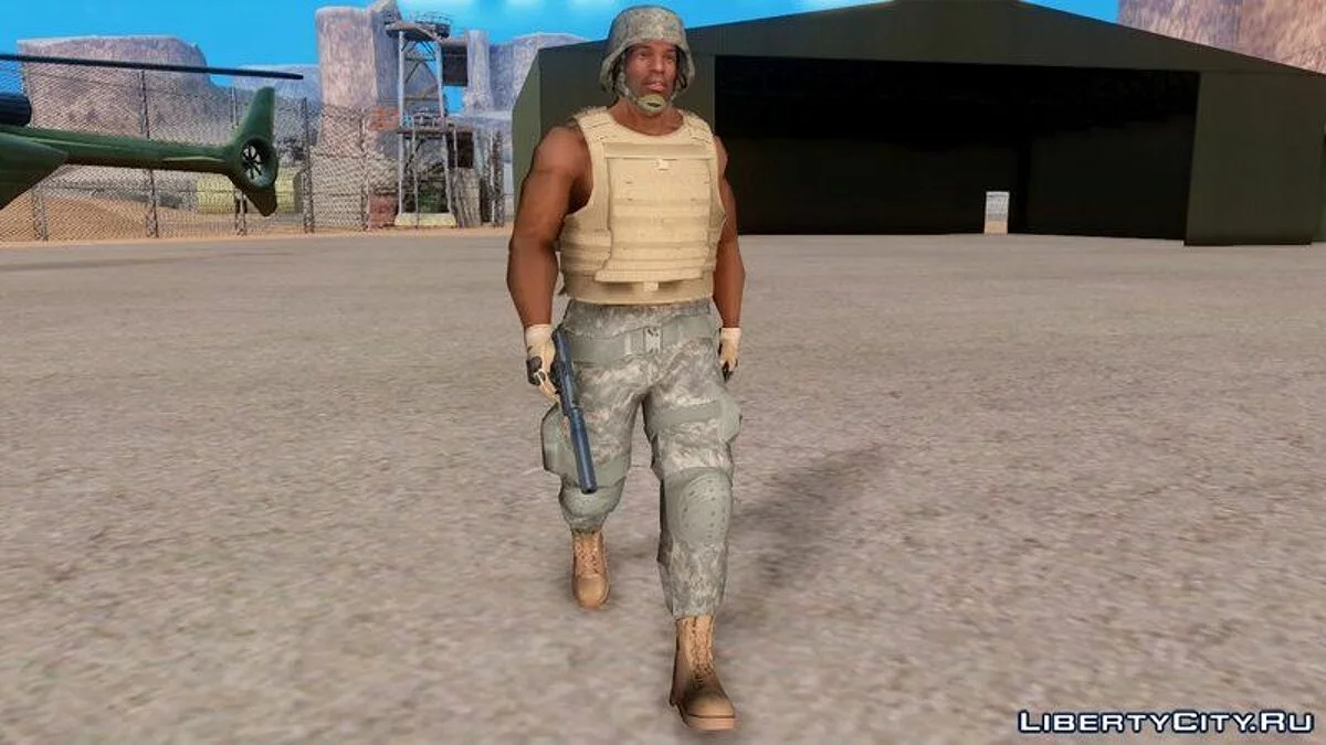 Новая военная экипировка / GTA San Andreas
