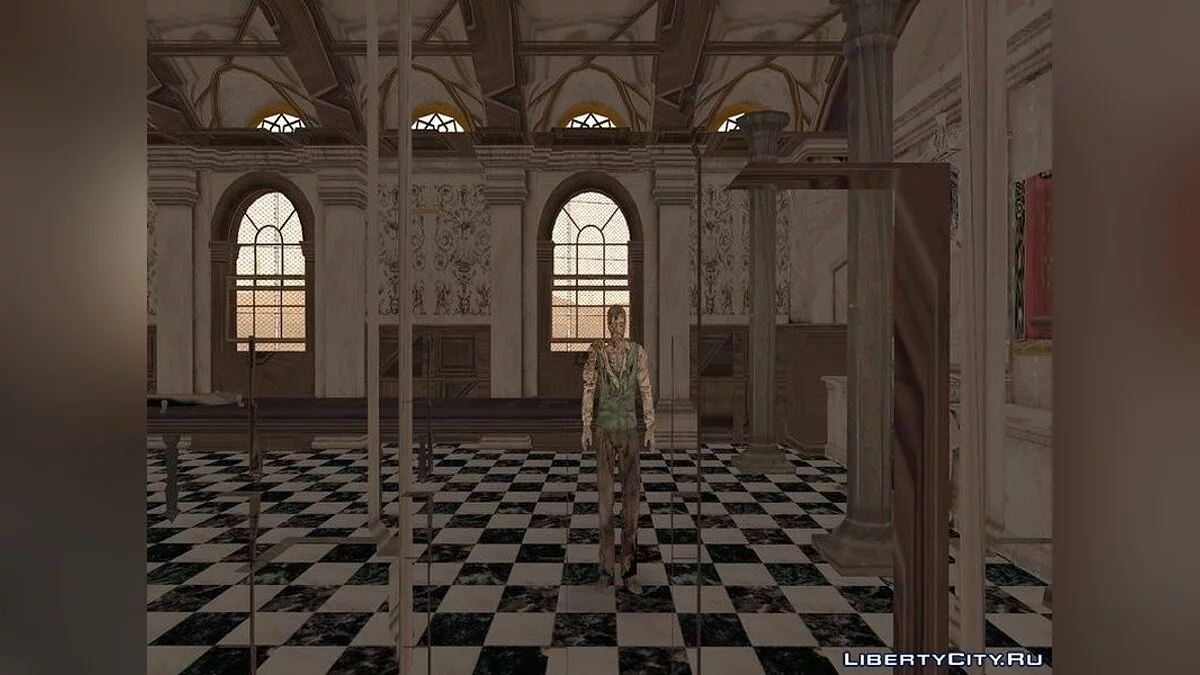Сбрник зомби из игры Resident Evil Zero / GTA San Andreas