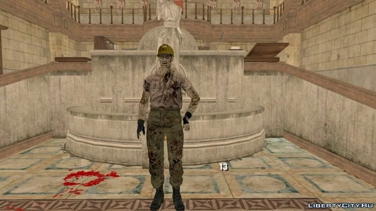 Сбрник зомби из игры Resident Evil Zero / GTA San Andreas