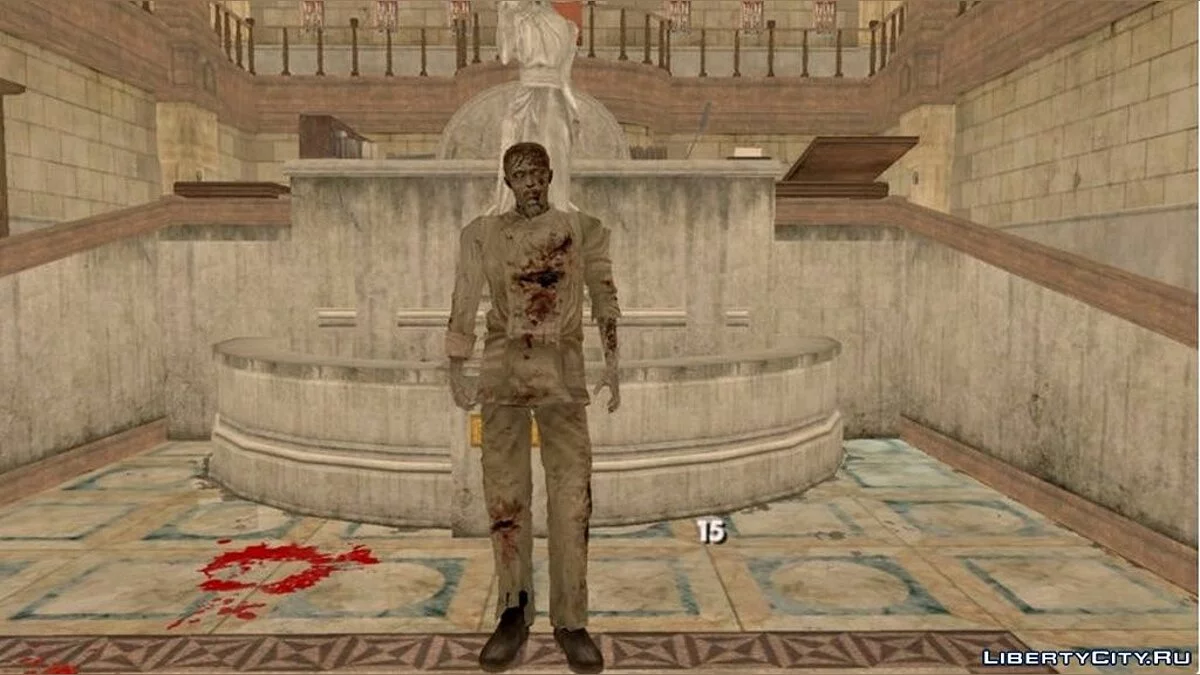 Сбрник зомби из игры Resident Evil Zero / GTA San Andreas