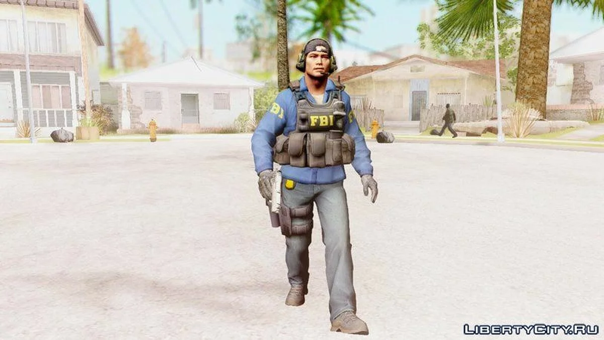 Скинпак FBI из CS:GO / GTA San Andreas