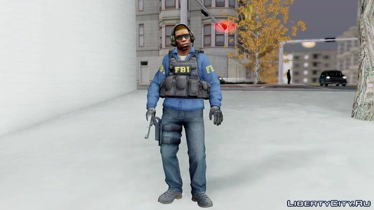 Скинпак FBI из CS:GO / GTA San Andreas