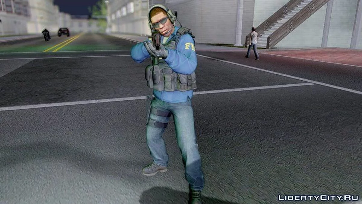 Скинпак FBI из CS:GO / GTA San Andreas