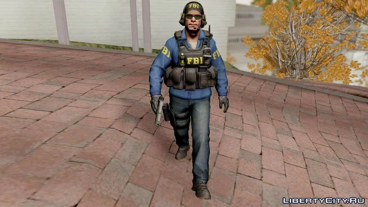 Скинпак FBI из CS:GO / GTA San Andreas