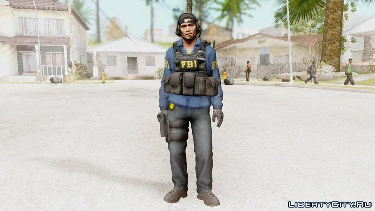 Скинпак FBI из CS:GO / GTA San Andreas