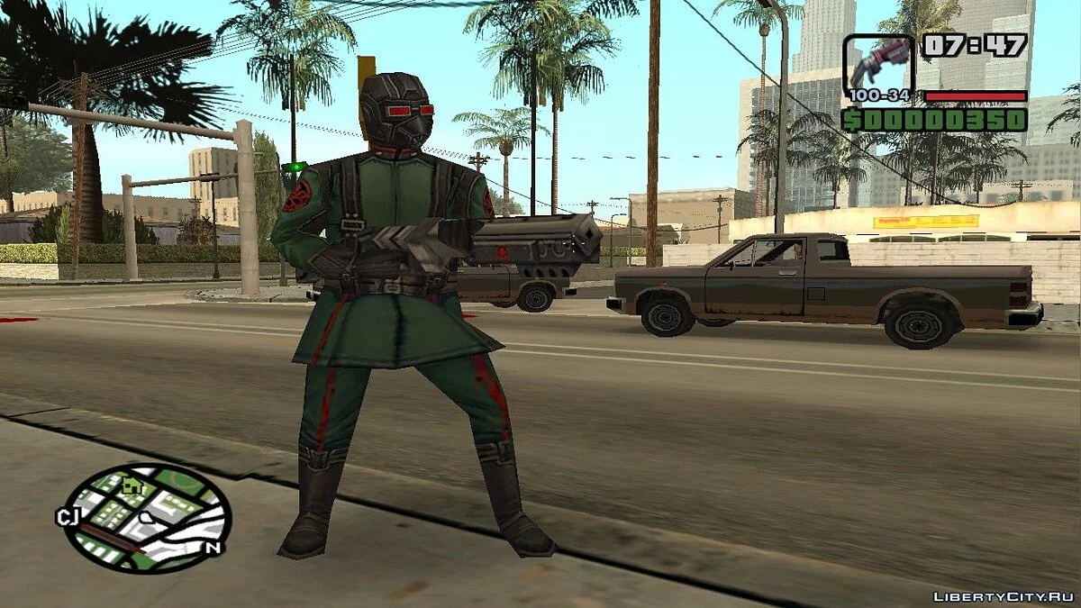Скины солдат Гидры / GTA San Andreas
