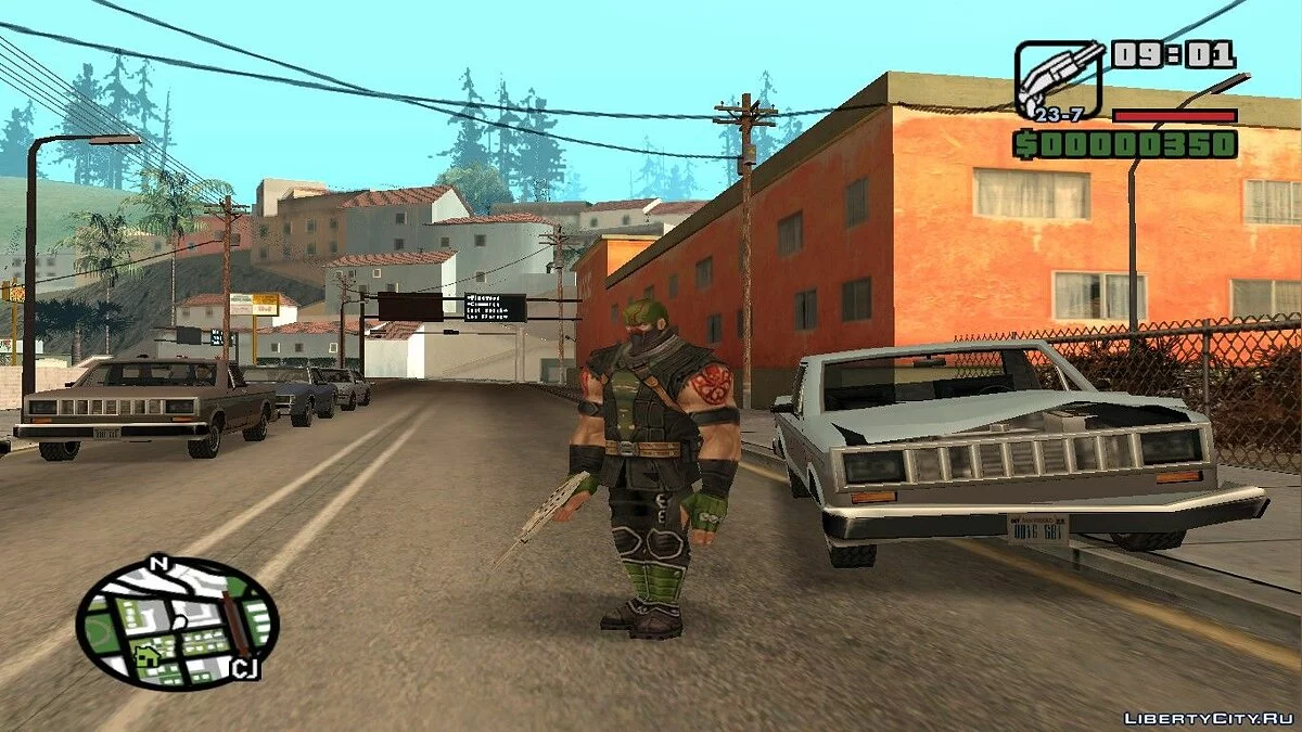 Скины солдат Гидры / GTA San Andreas