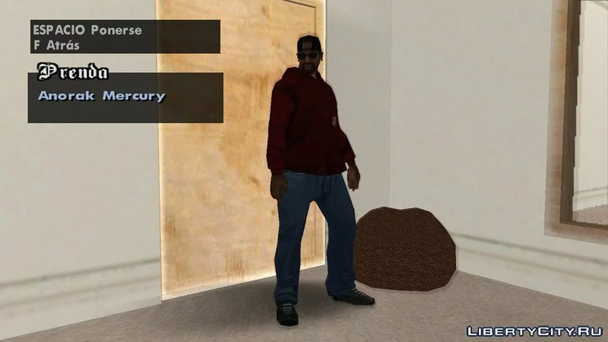 Красный Анорак и черные джинсы / GTA San Andreas