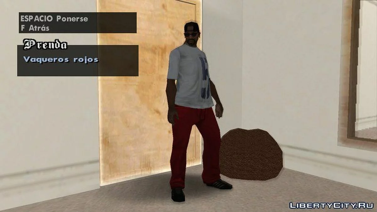Красный Анорак и черные джинсы / GTA San Andreas