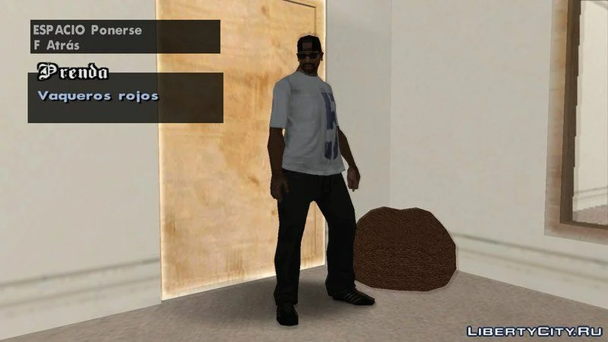 Красный Анорак и черные джинсы / GTA San Andreas